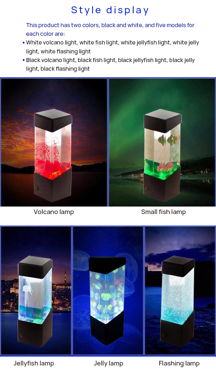 colorful fish tank led light jellyfish aquarium lamp water box Artificial Mini Lava Night for Chri – Blue Hearts For Autism Abu Garcia® IKE Travel efficient and cost Model:C3-6500 Lizzard